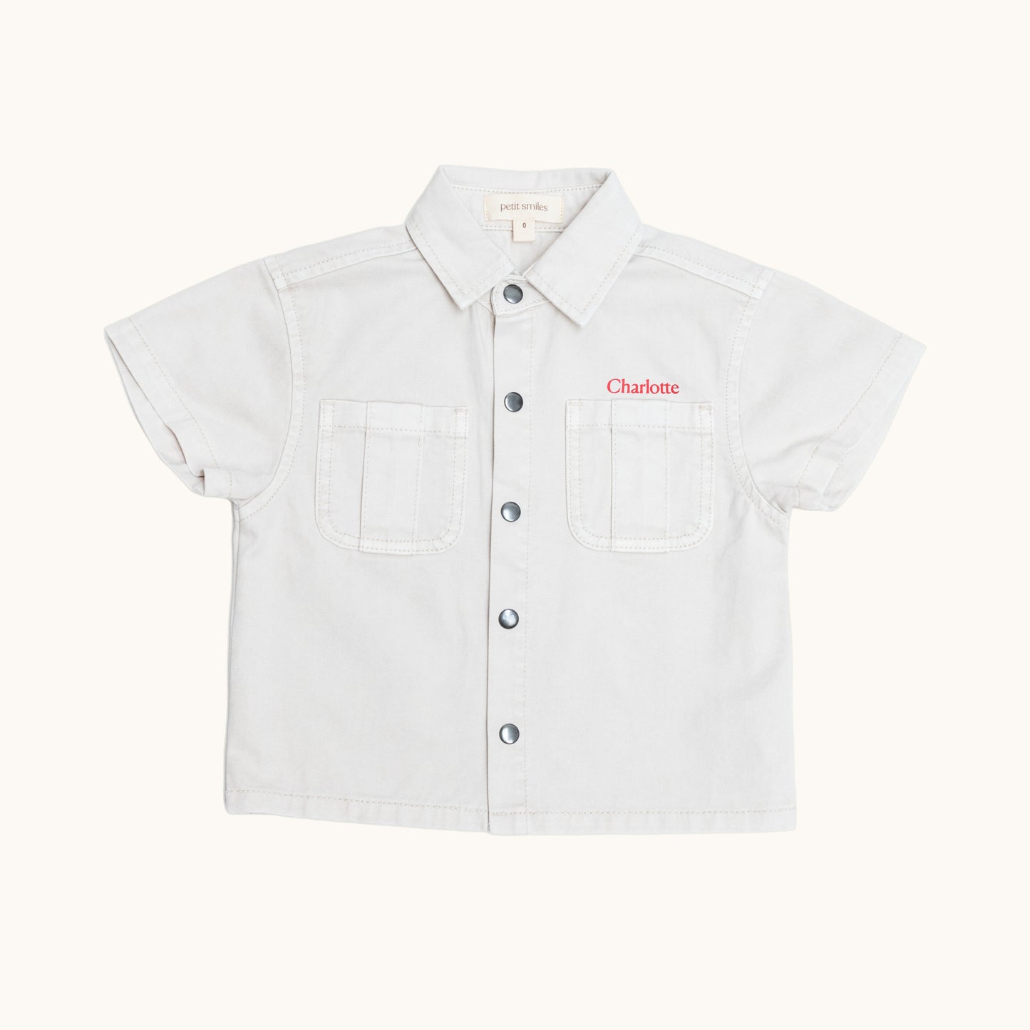 Organic Summer Overshirt for Baby Boys
