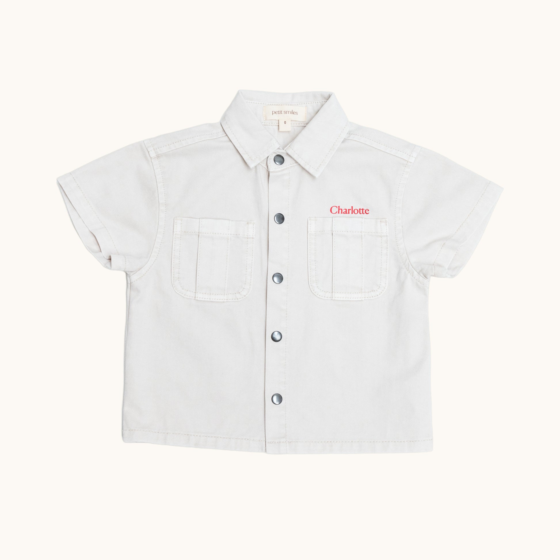Organic Summer Overshirt for Baby Boys