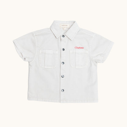 Organic Summer Overshirt for Baby Boys