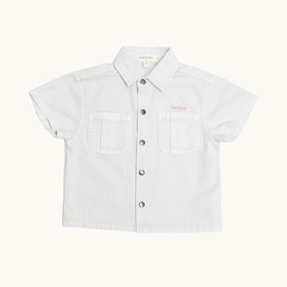 Shop Organic Summer Overshirt for Kids