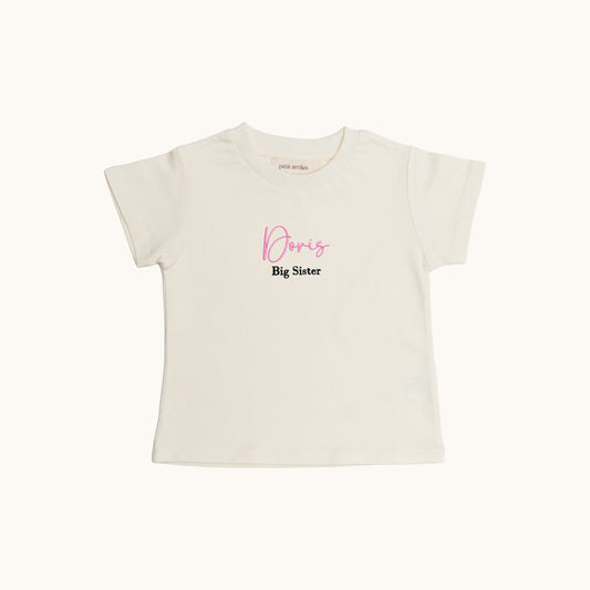 Big Sister - Babies & Kids Organic Tee - Petit Smiles