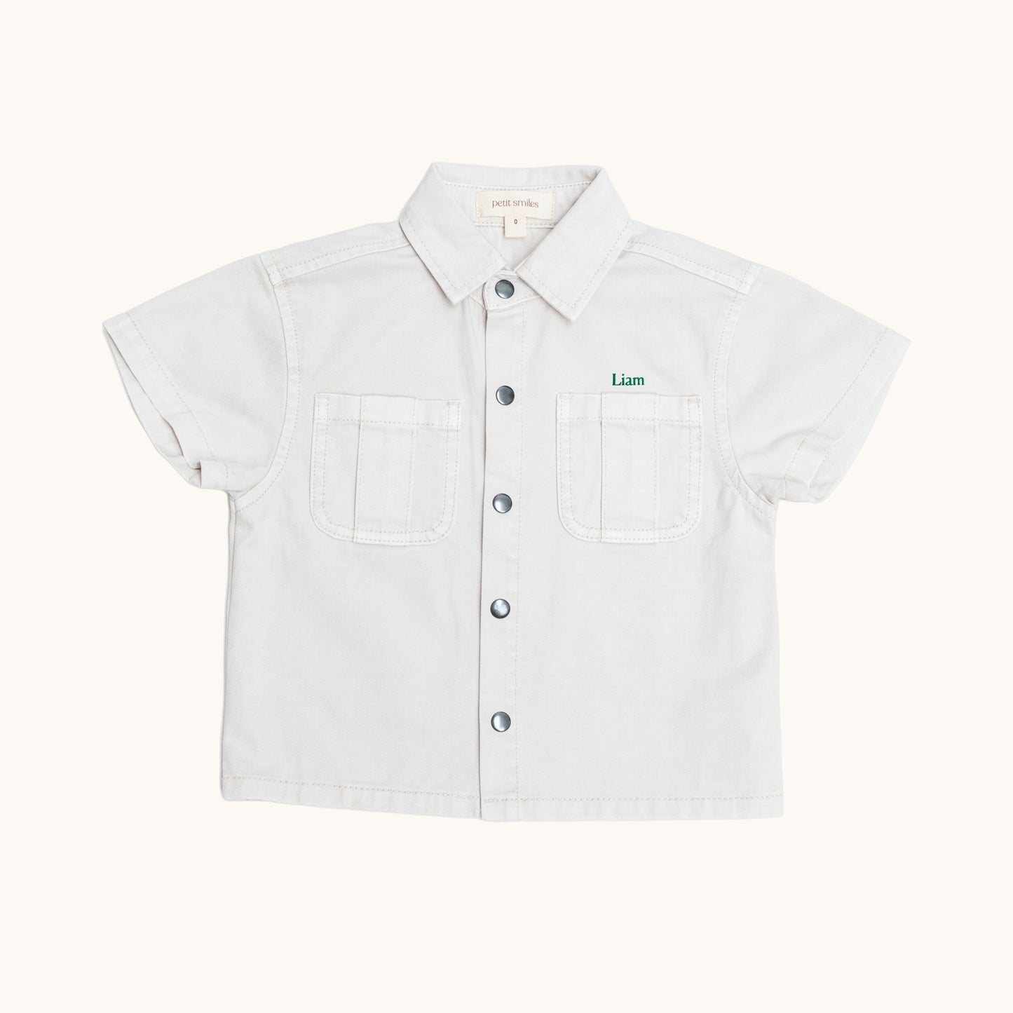 Organic Summer Overshirt - Petit Smiles