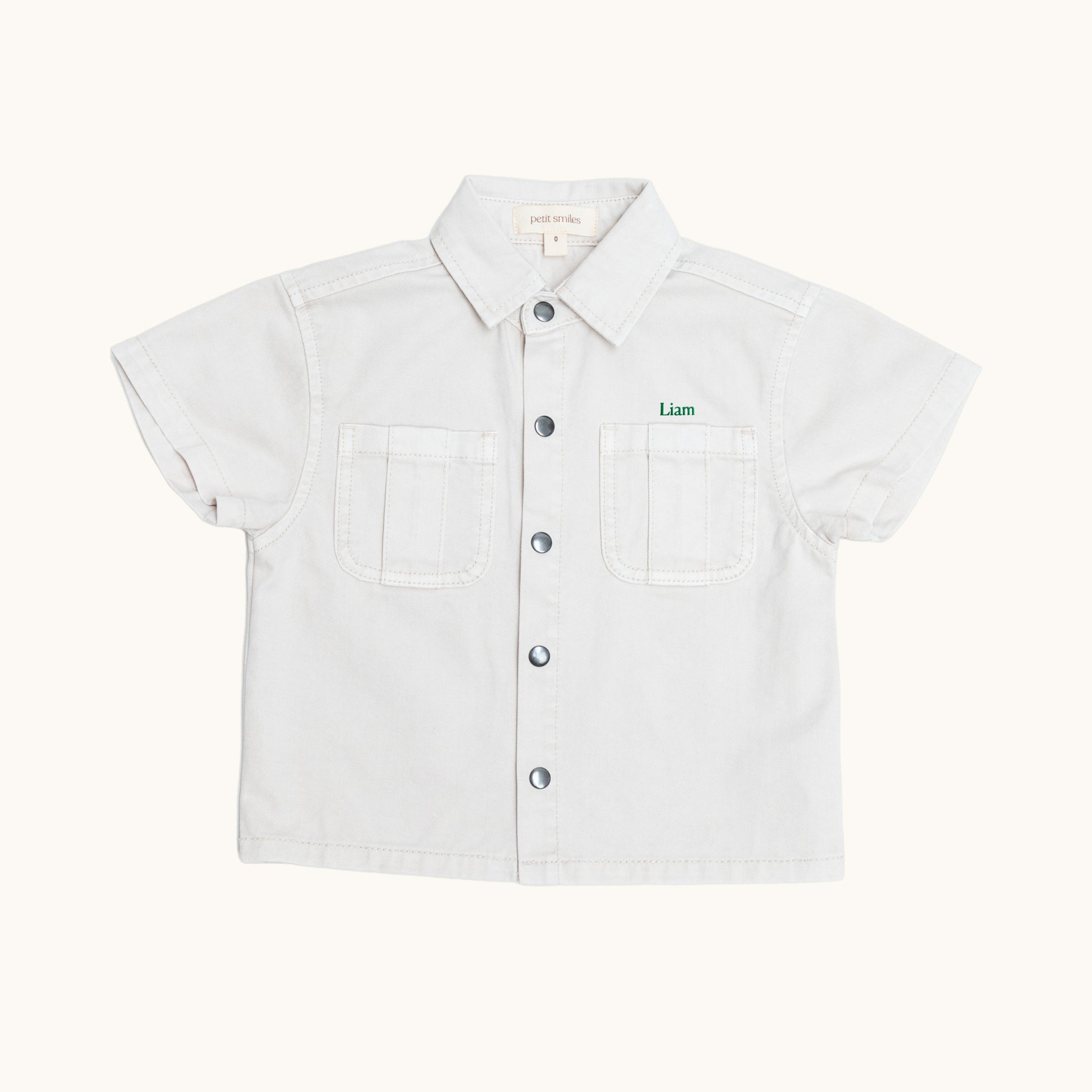 Organic Summer Overshirt - Petit Smiles