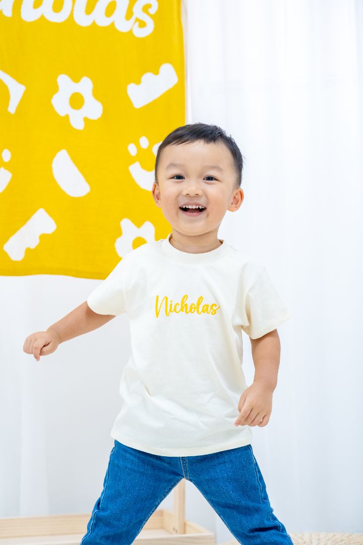 THAT'S MY NAME - KIDS ORGANIC COTTON TEE - Petit Smiles