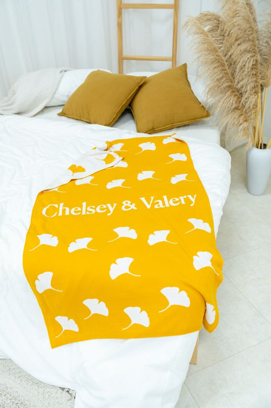 The Ginkgo - Blanket for Babies | Petit Smiles