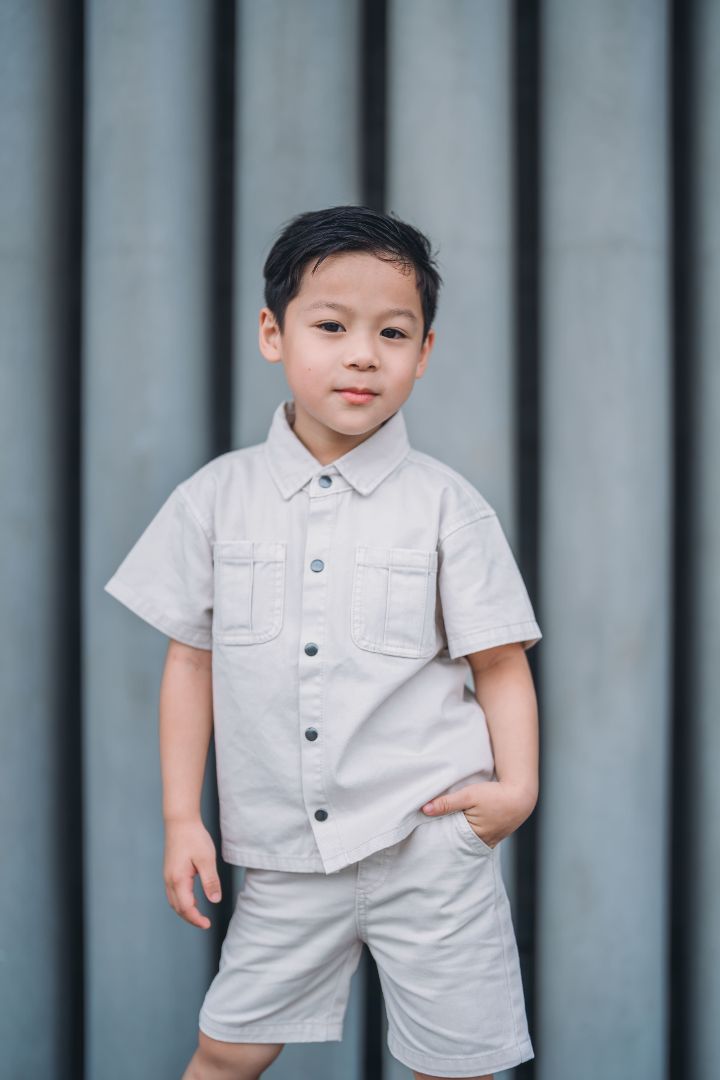 ORGANIC SUMMER OVERSHIRT - Petit Smiles