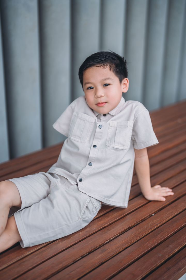 ORGANIC SUMMER OVERSHIRT - Petit Smiles