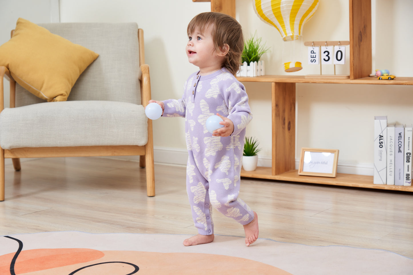 ORGANIC RIB JUMPSUIT - TARO - Petit Smiles