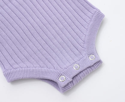 ORGANIC RIB ESSENTIAL BODYSUIT - TARO - Petit Smiles