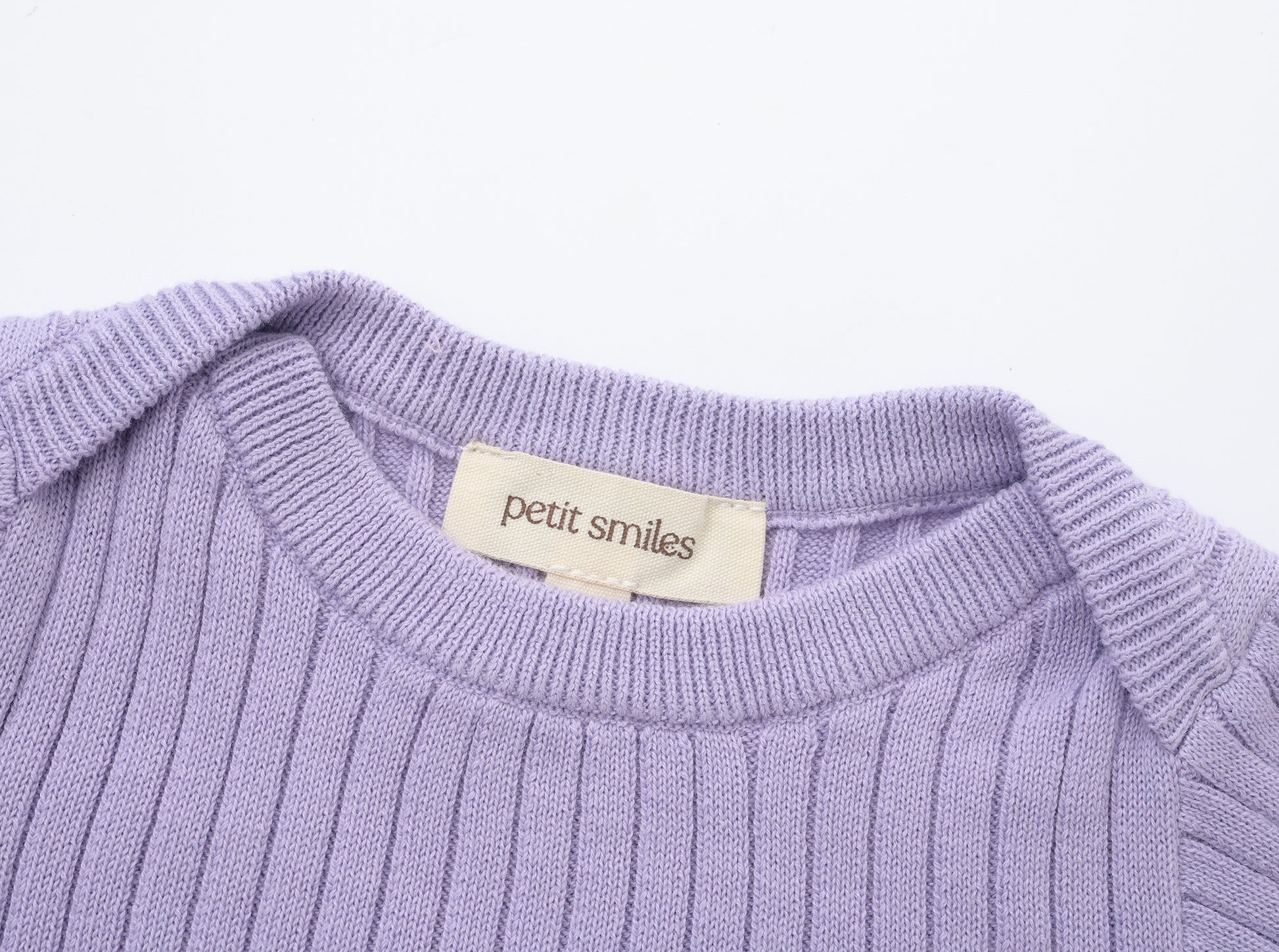 ORGANIC RIB ESSENTIAL BODYSUIT - TARO - Petit Smiles