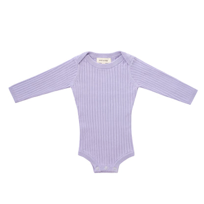 ORGANIC RIB ESSENTIAL BODYSUIT WITH LEGGING - TARO - Petit Smiles