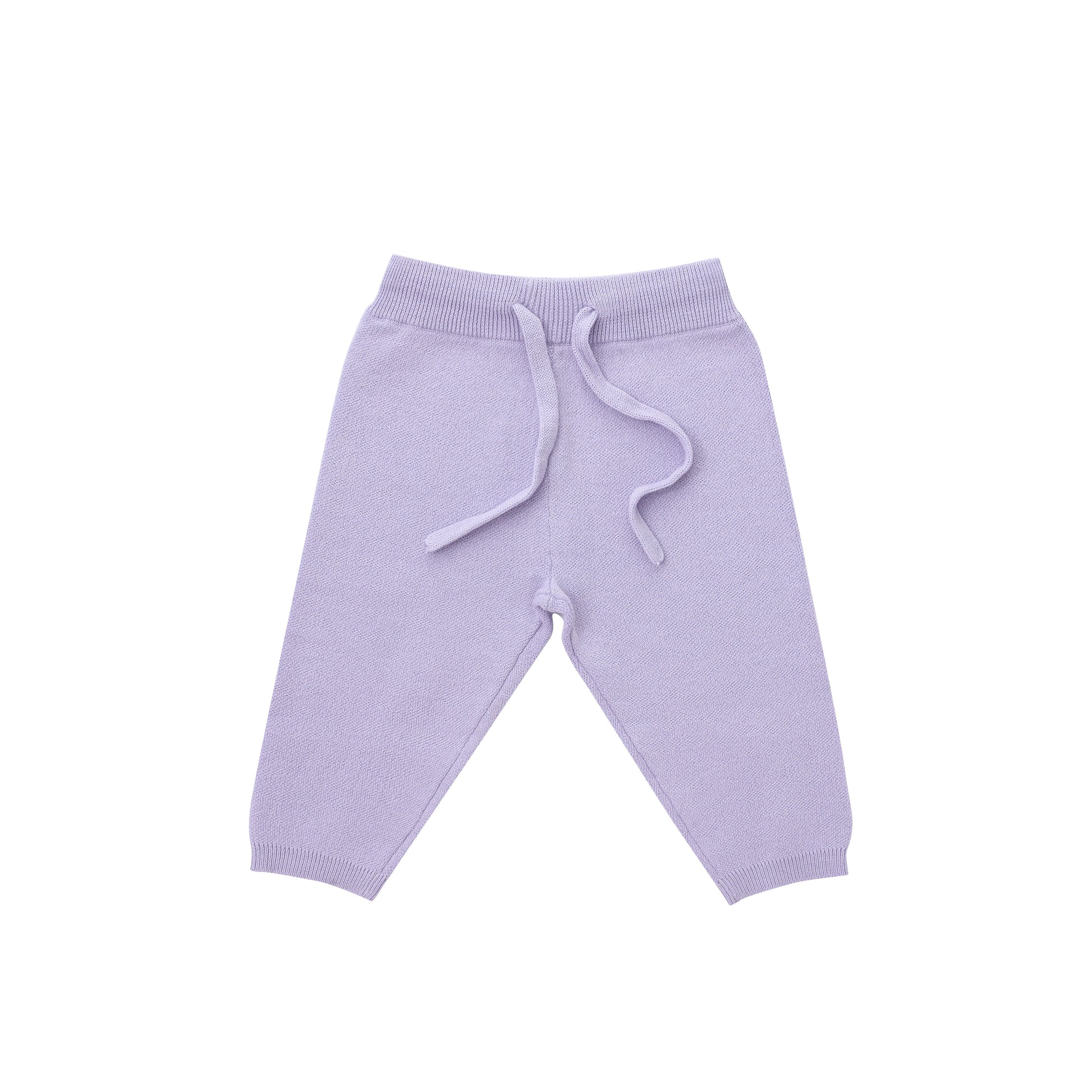 KNITTED SPOTS PULL OVER WITH PANT - TARO; 100% Organic Cotton; Jacquard Pull Over made from GOTS-certified organic cotton; 'Taro Spots' Jacquard pattern; Rib finish at neck, cuffs and hem; Dropped shoulder; Relaxed fit.