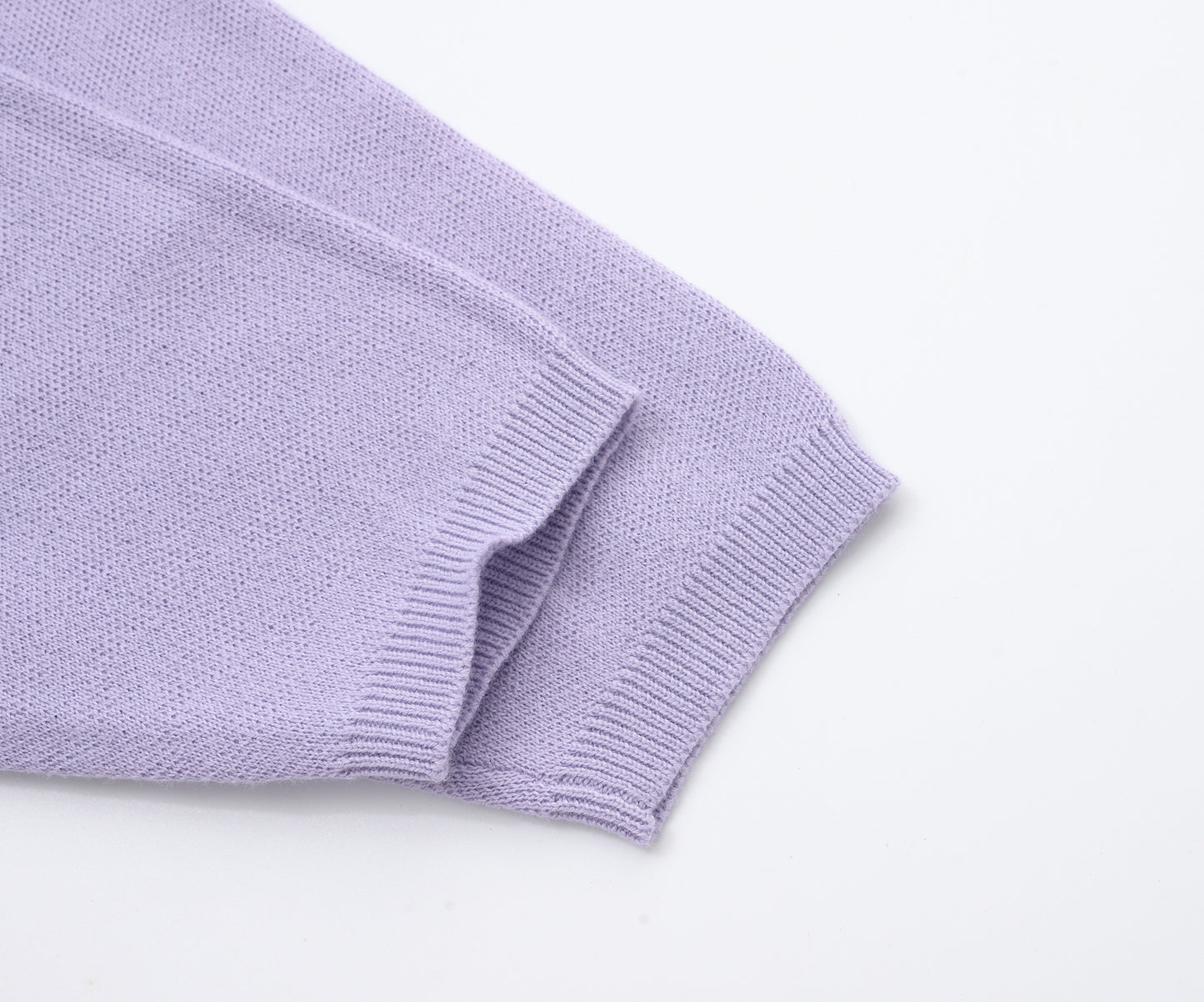 KNITTED SPOTS PULL OVER WITH PANT - TARO; 100% Organic Cotton; Jacquard Pull Over made from GOTS-certified organic cotton; 'Taro Spots' Jacquard pattern; Rib finish at neck, cuffs and hem; Dropped shoulder; Relaxed fit.