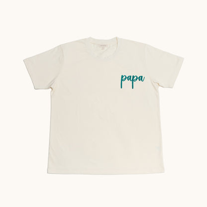 Papa: Adult Organic Tee - Petit Smiles